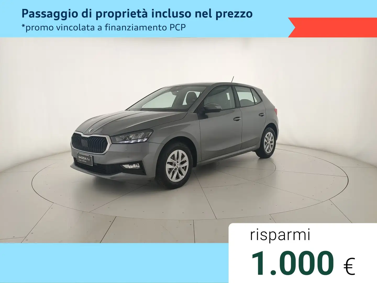 Skoda Fabia 1.0 mpi evo Selection 80 CV Grigio - 1