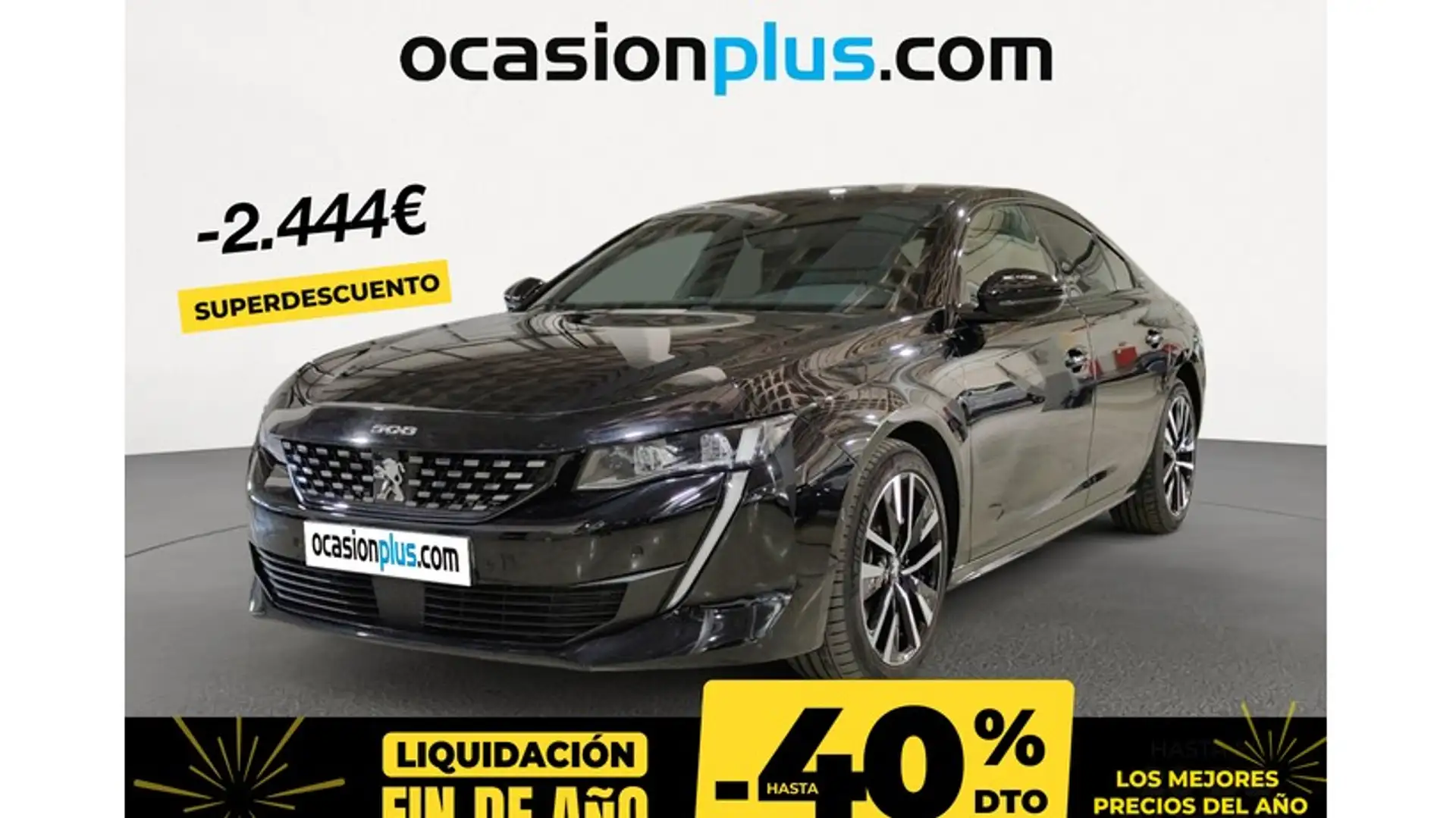 Peugeot 508 Hybrid 225 GT e-EAT8 Noir - 1