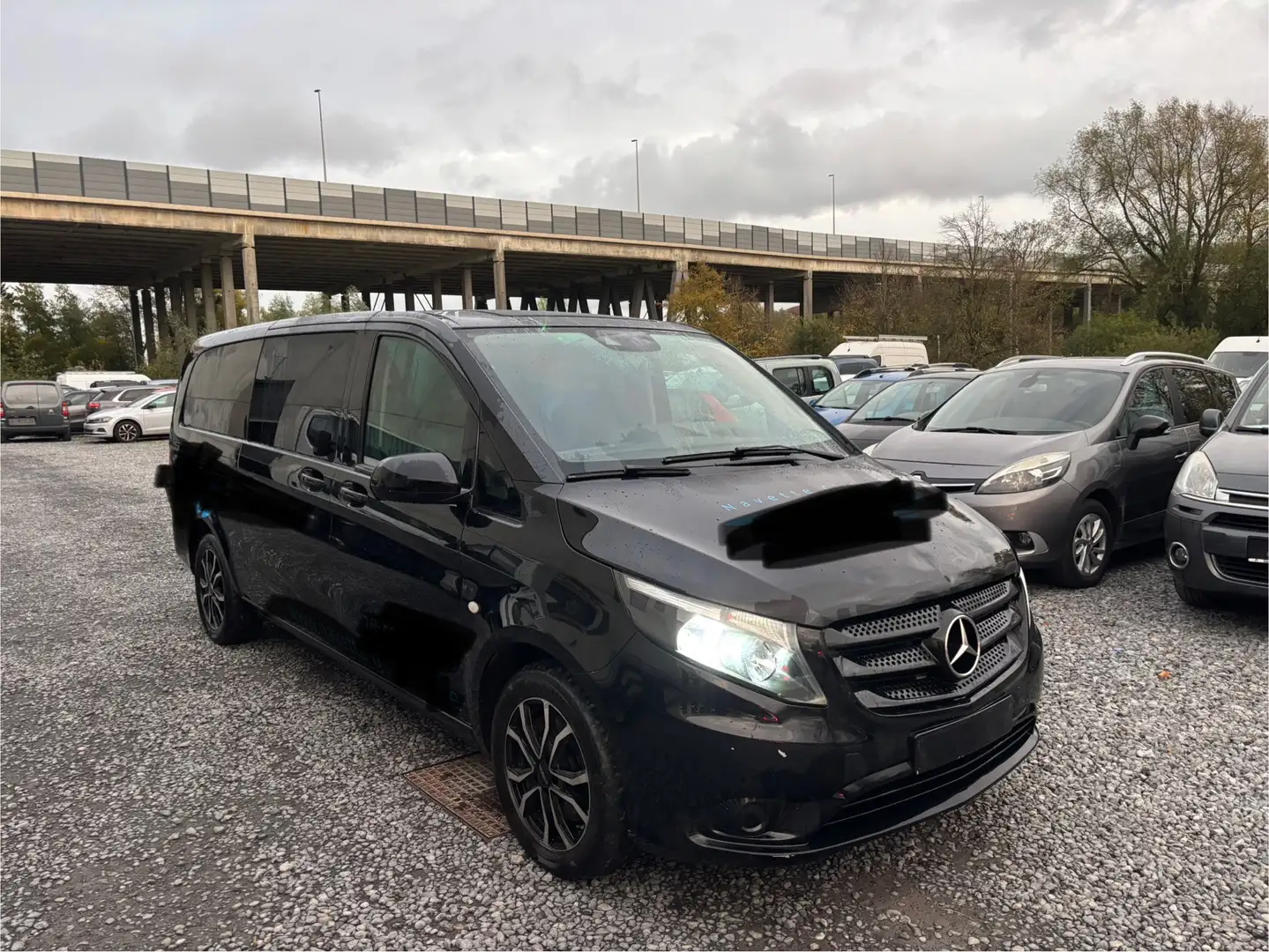 Mercedes-Benz Vito 2.0 Blue extra Long A1 Base 9G-T Plus (EU6d-T)8p Zwart - 1