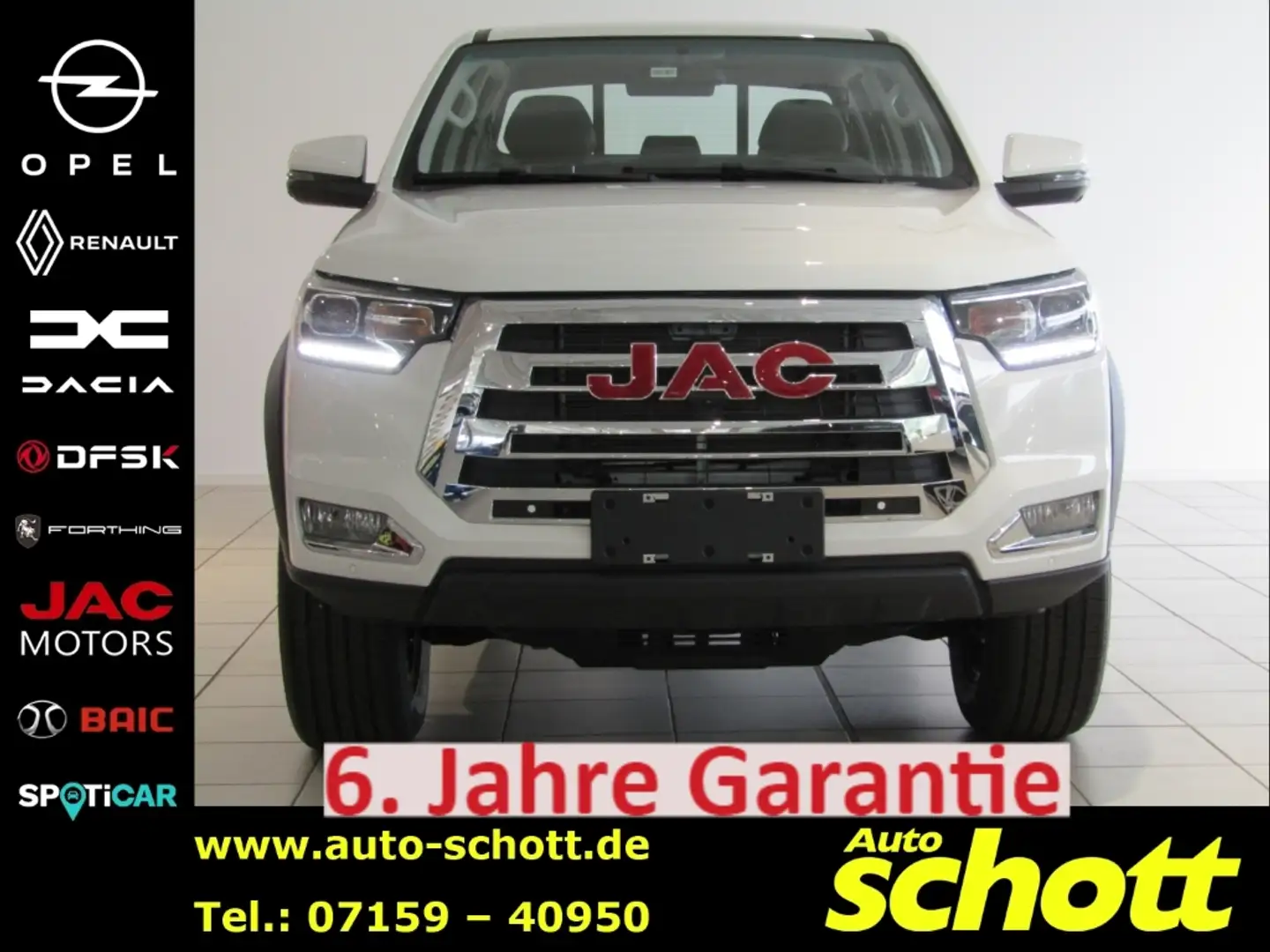 JAC 2.4 4x4 KAM NAV DI COCKPIT 6Jahre Garantie Weiß - 1