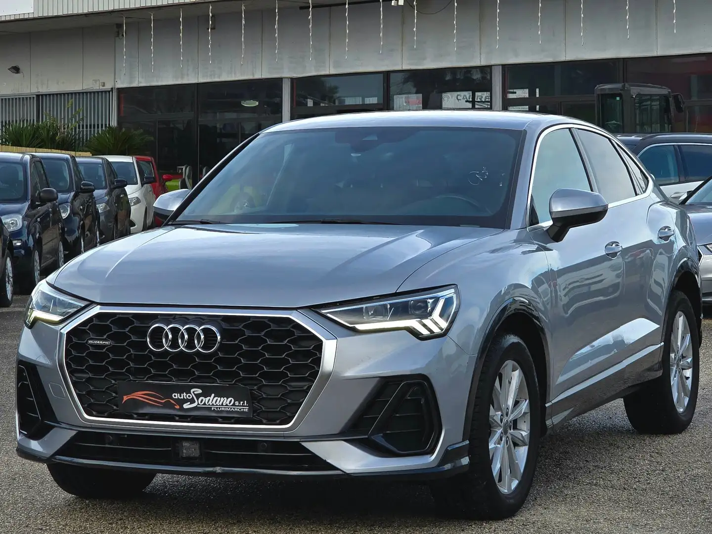 Audi Q3 Q3 Sportback 35 2.0 tdi quattro s-line Gris - 1