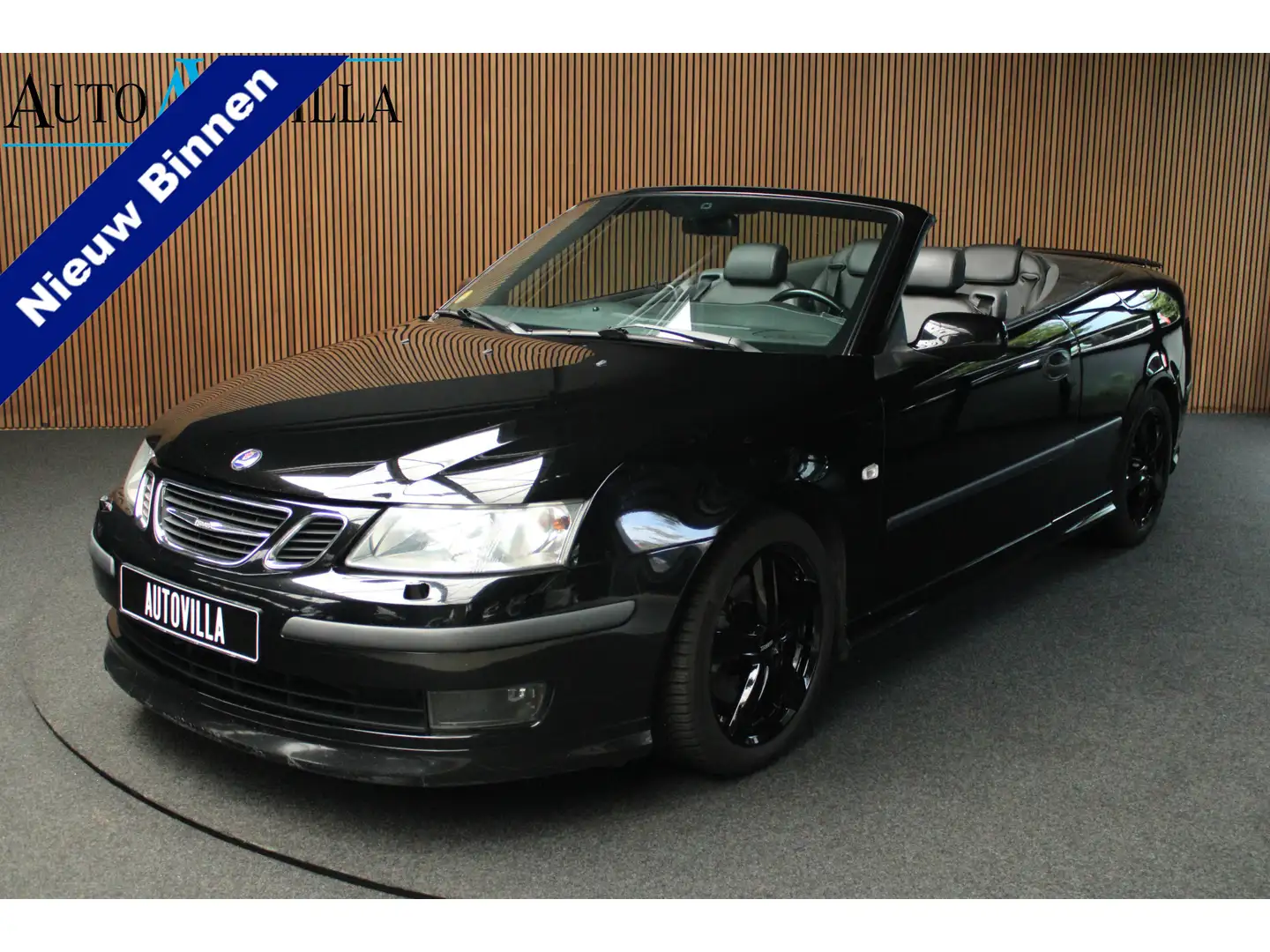 Saab 9-3 Cabrio 2.0T Aero Negro - 1