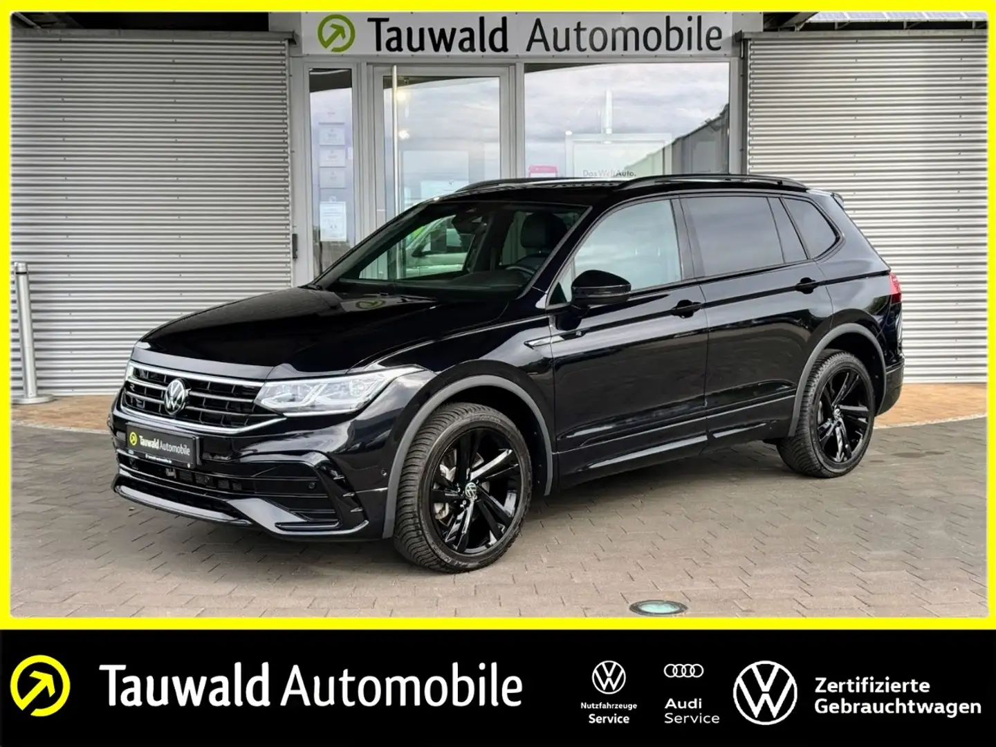 Volkswagen Tiguan Allspace 2.0 TSI DSG 4M R-Line 7S/PANO/RFK Noir - 1