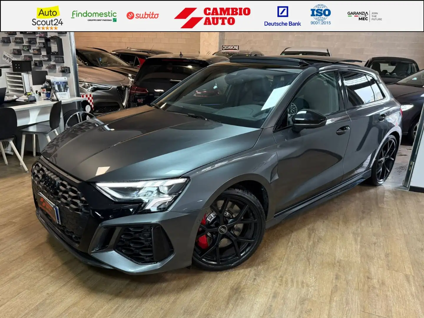 Audi RS3 Sportback 2.5 tfsi quattro s-tronic Gris - 1
