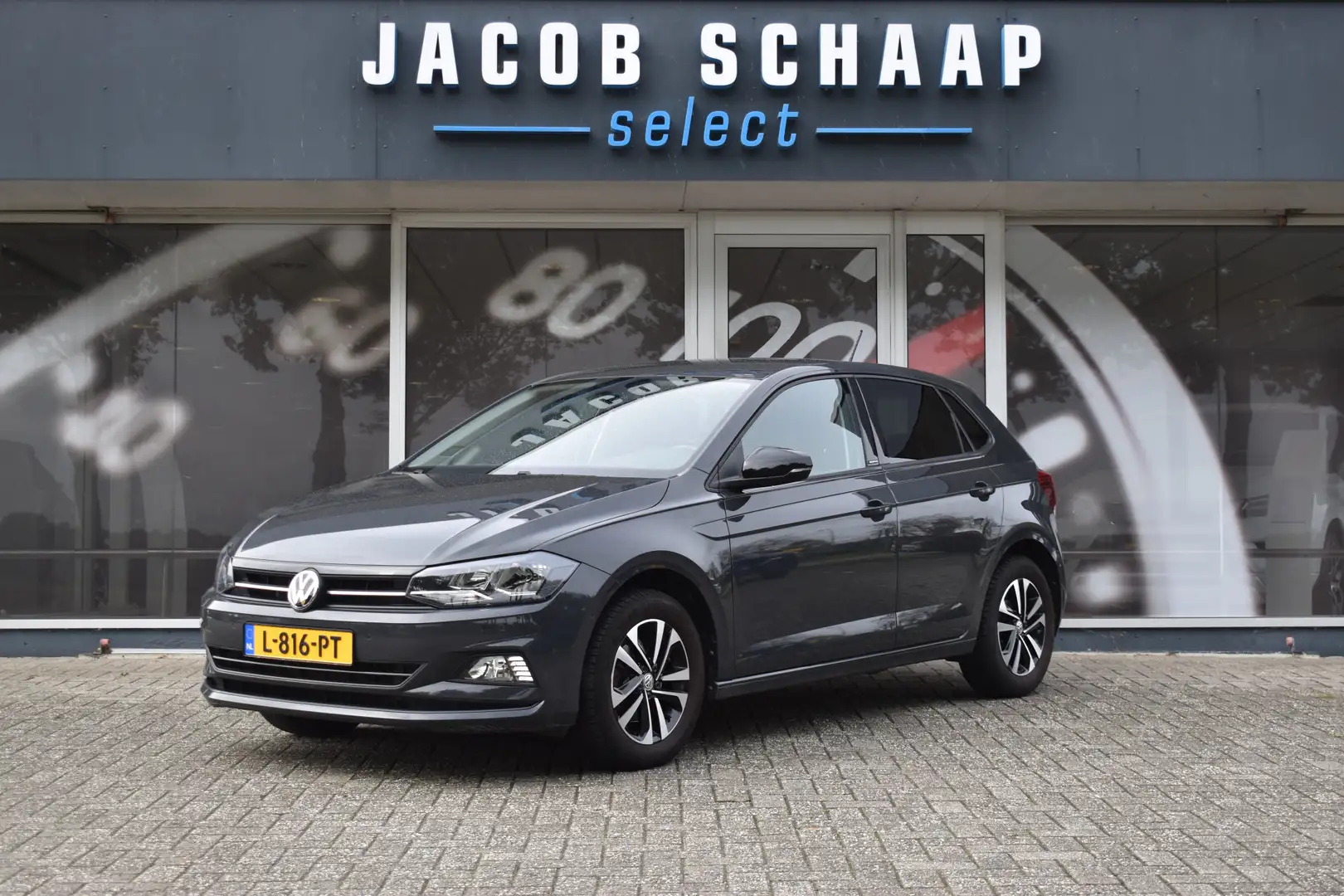Volkswagen Polo 1.0 TSI Highline Business R / Parkassist / Adap. C Grijs - 1