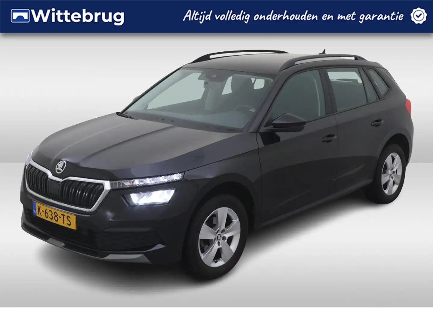 Skoda Kamiq 1.0 TSI Ambition / APP-CONNECT/ LED/ AIRCO/ 16" LM Zwart - 1