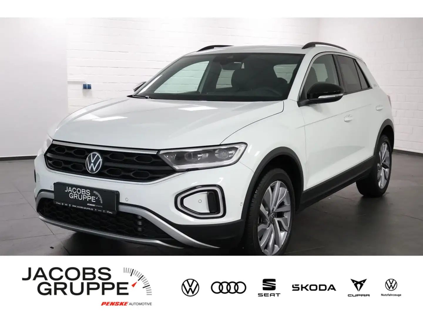 Volkswagen T-Roc 1.5 TSI Goal DSG,Navi,LED,ACC Weiß - 1