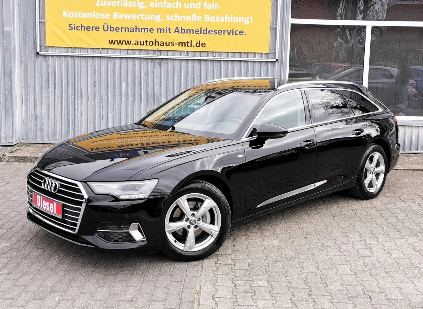 Audi A6 40 TDI S tronic S line Avant Bang & Olufsen Schwarz - 1