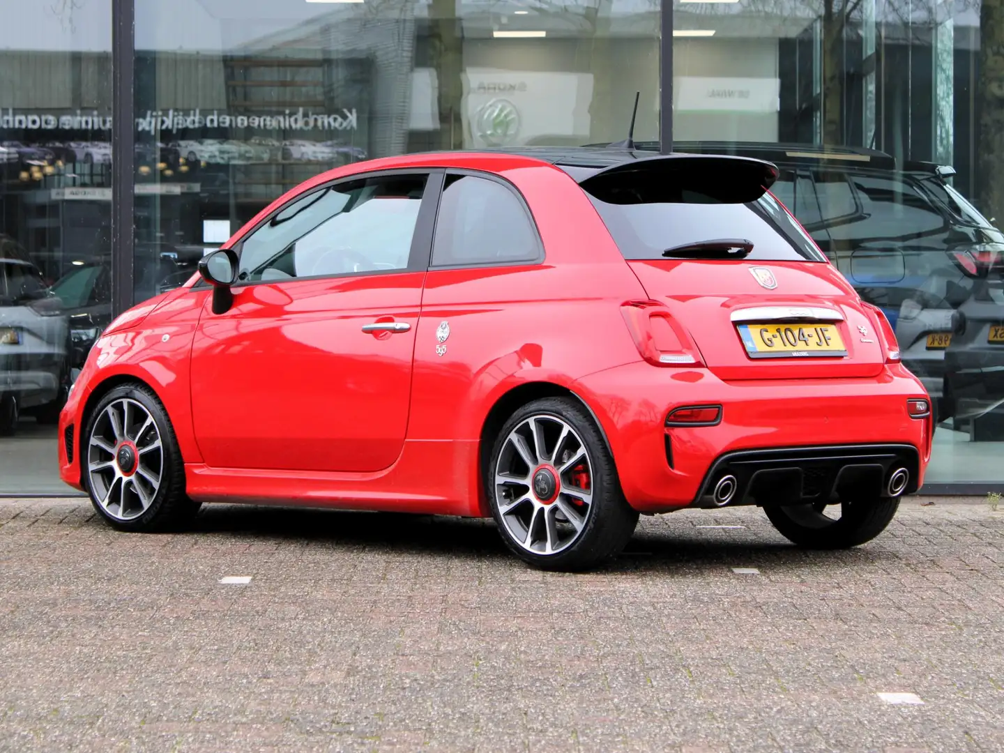Fiat 500 Abarth 1.4 T-Jet Turismo 70th Anniversary Automaat | Appl Rouge - 2