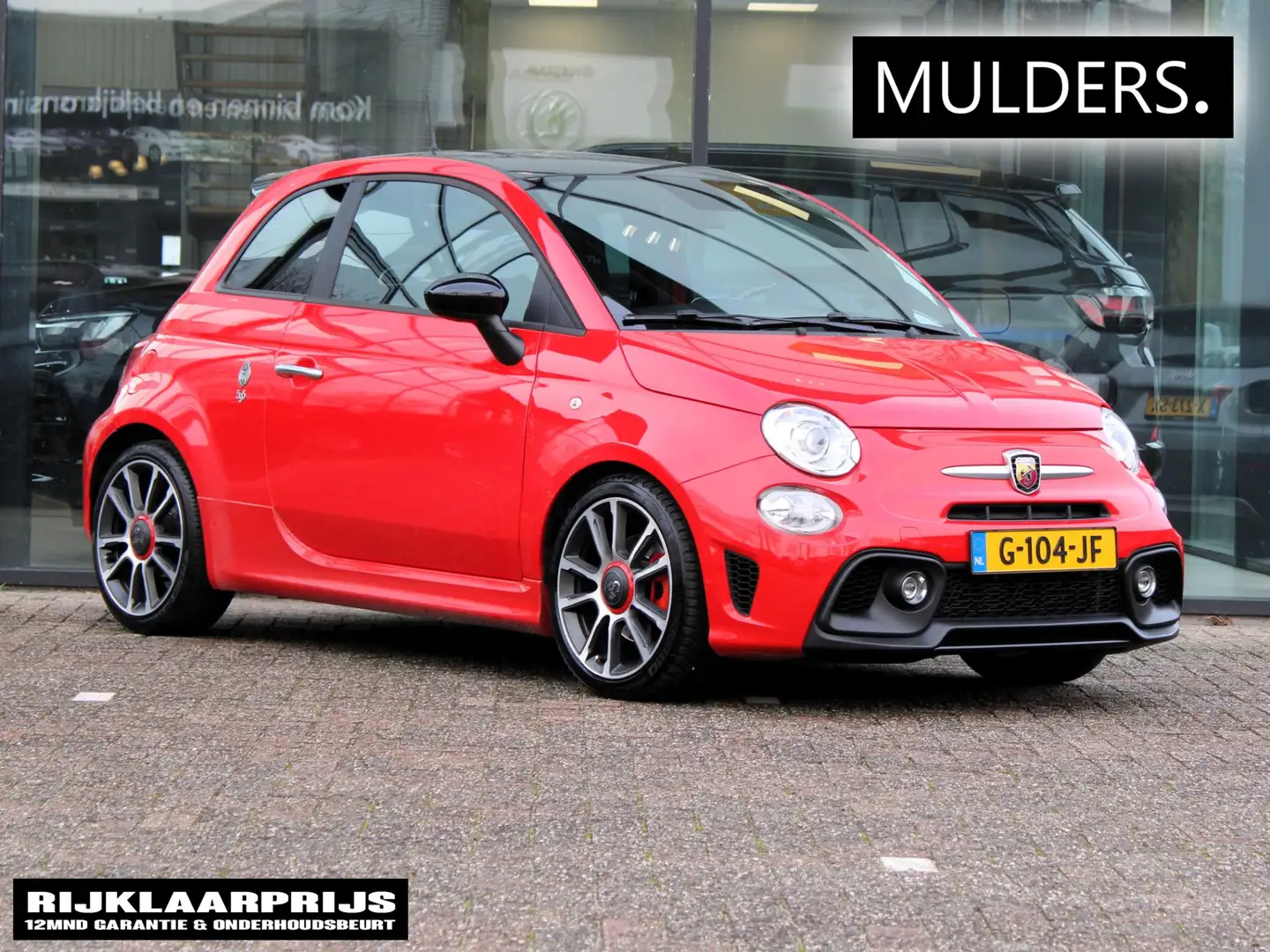 Fiat 500 Abarth 1.4 T-Jet Turismo 70th Anniversary Automaat | Appl Rouge - 1
