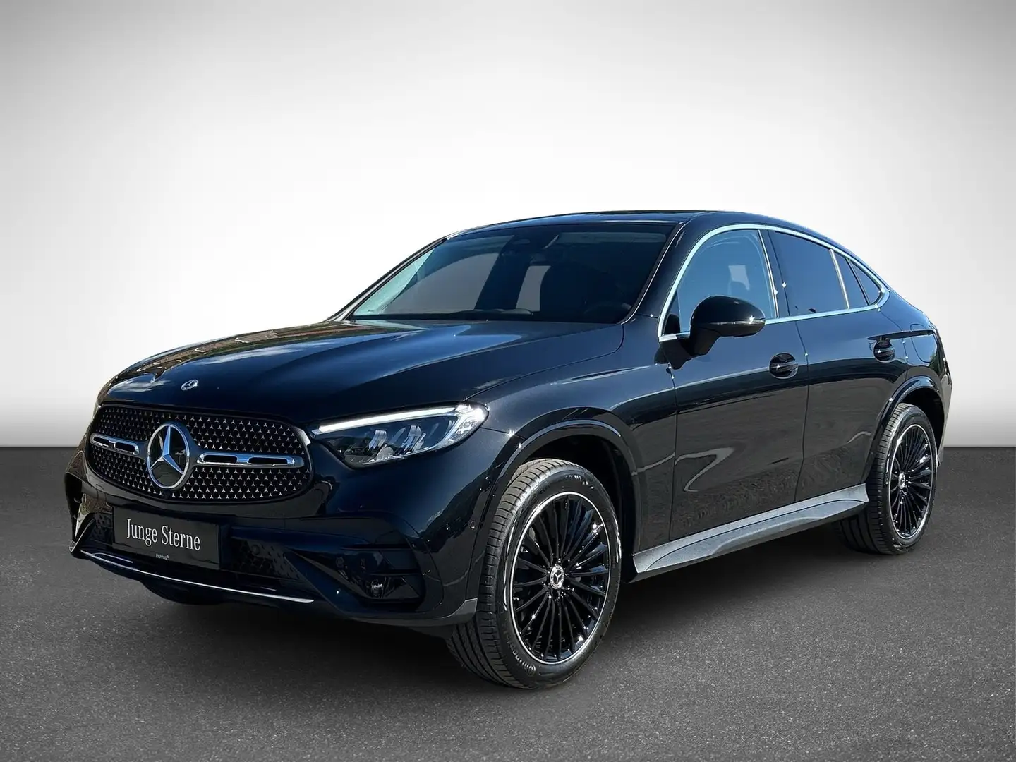 Mercedes-Benz GLC 300 de 4MATIC Coupé mit EQ Hybrid Technologie Schwarz - 2
