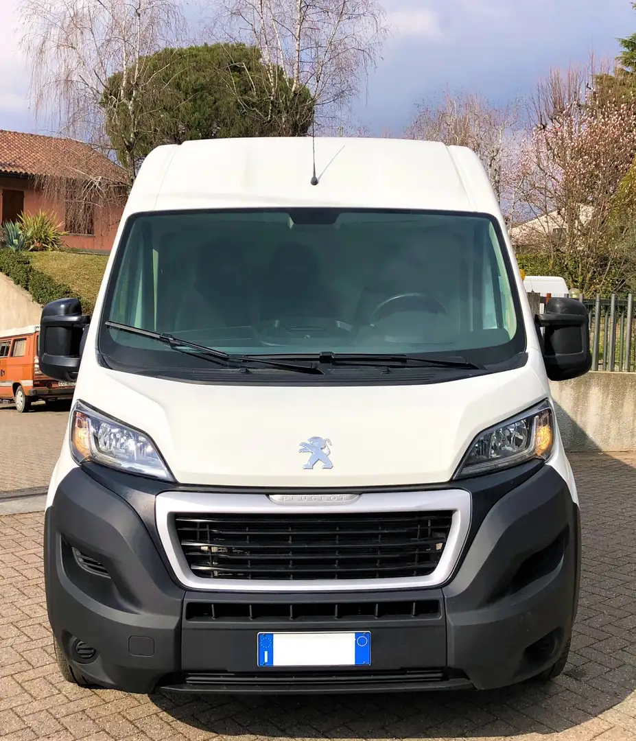 Peugeot Boxer L3H2 Passo Lungo Tetto Alto - Navi -Cruise Control Bianco - 2