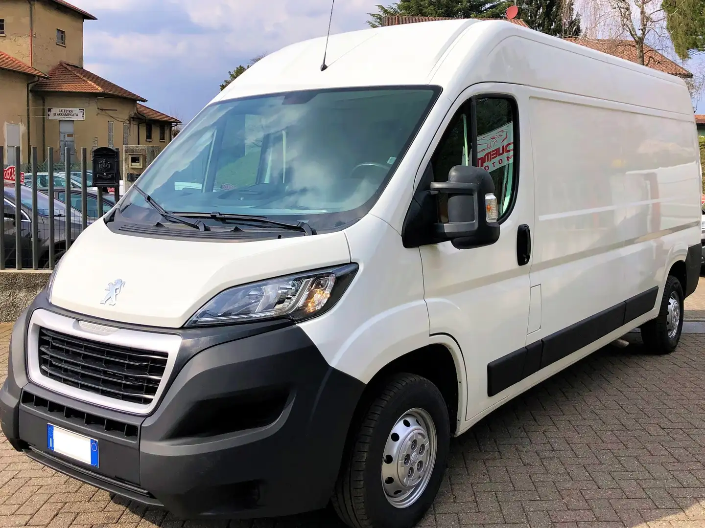 Peugeot Boxer L3H2 Passo Lungo Tetto Alto - Navi -Cruise Control Blanc - 1