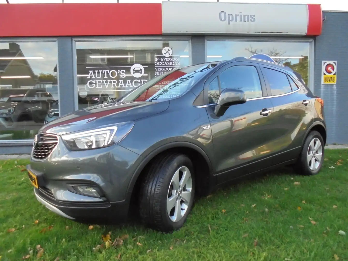 Opel Mokka X 1.4 Turbo Innovation NL-Auto, 1e eigenaar. Gris - 2