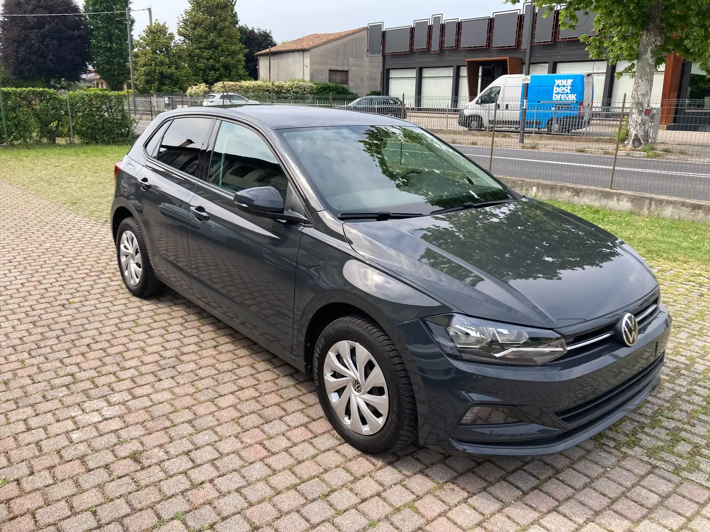Volkswagen Polo 5p 1.0 tgi 90cv App carPlay OK Neopatentati Gris - 2