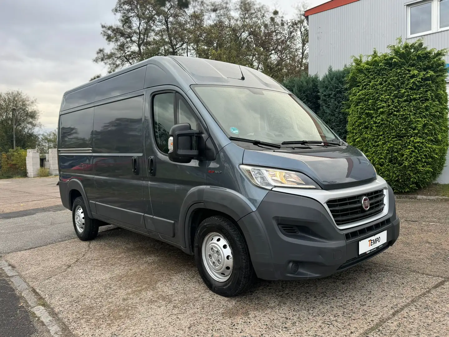 Fiat Ducato 150 L2H2 RS: 3450 mm Maxi Klima Tempomat Gris - 1