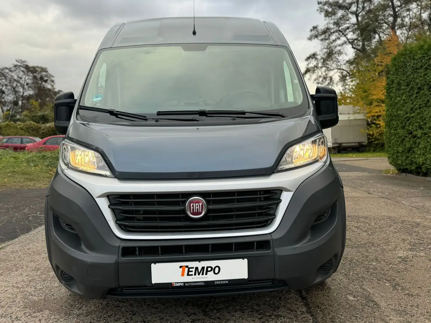 Fiat Ducato 150 L2H2 RS: 3450 mm Maxi Klima Tempomat Gris - 2