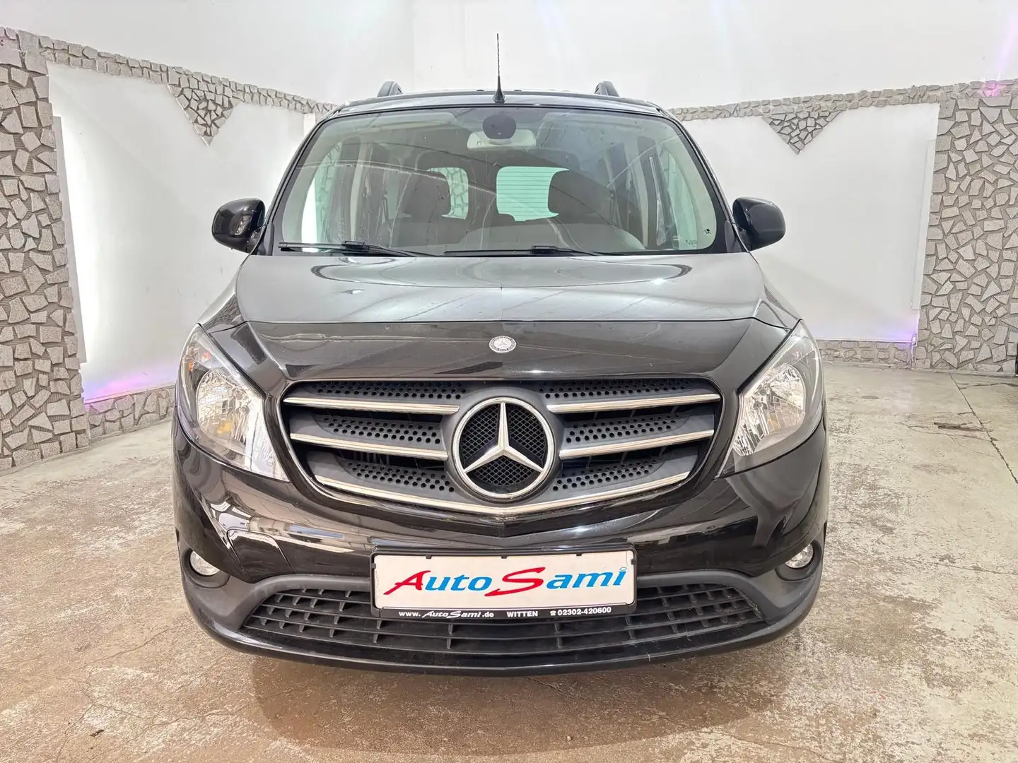 Mercedes-Benz Citan 112 lang AUTOMA KLIMAA. 42 TKM PANO NAVI Zwart - 2