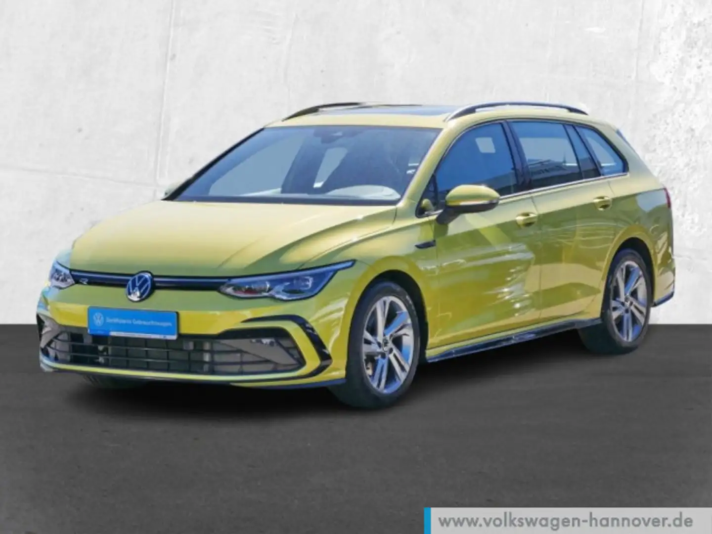 Volkswagen Golf Variant Golf VIII Variant 2.0 TSI DSG R-Line Navi Pano A Gelb - 2