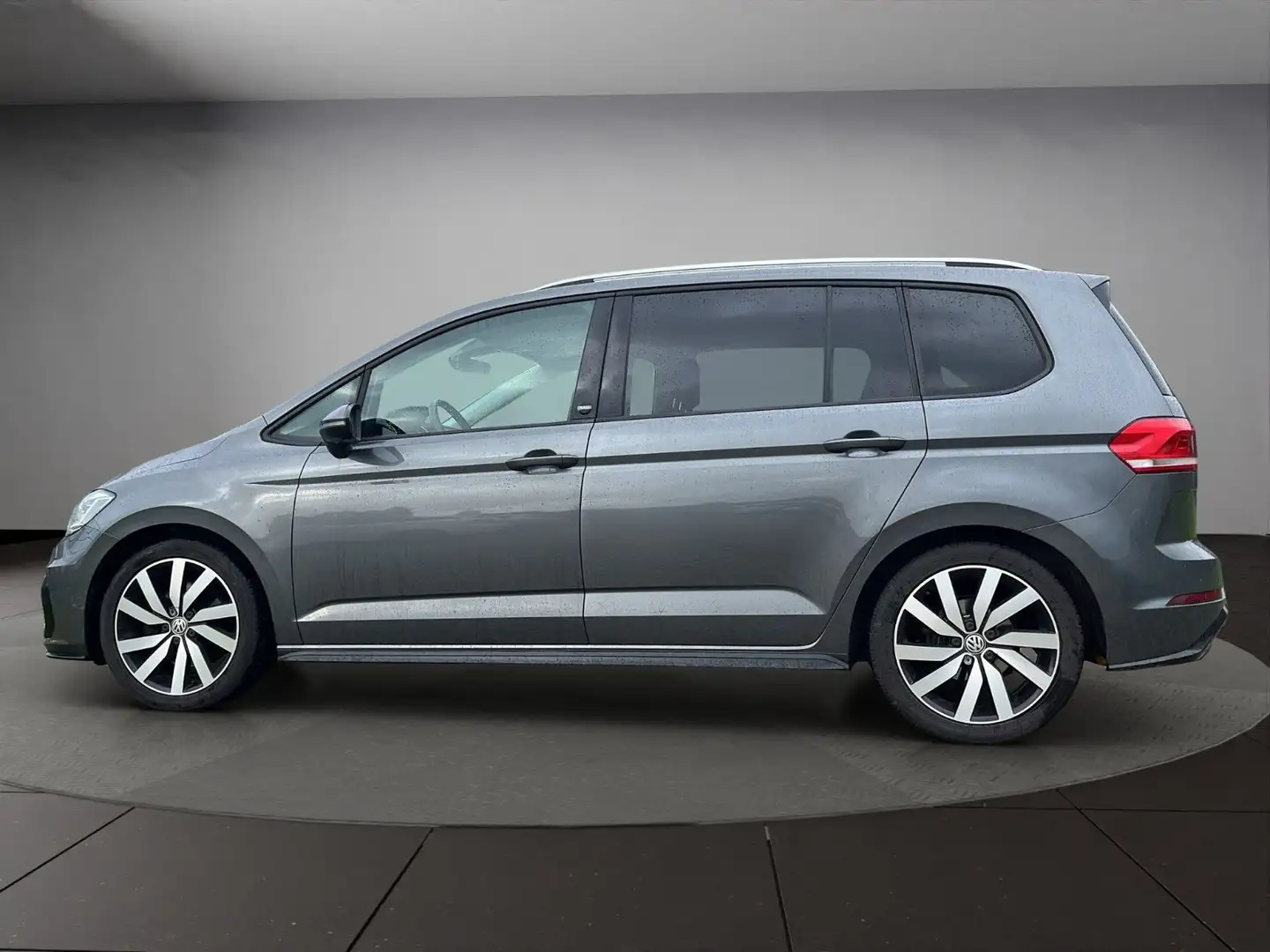 Volkswagen Touran R-Line/1.Hand/LED/RFK/ACC/CarPlay Grau - 2