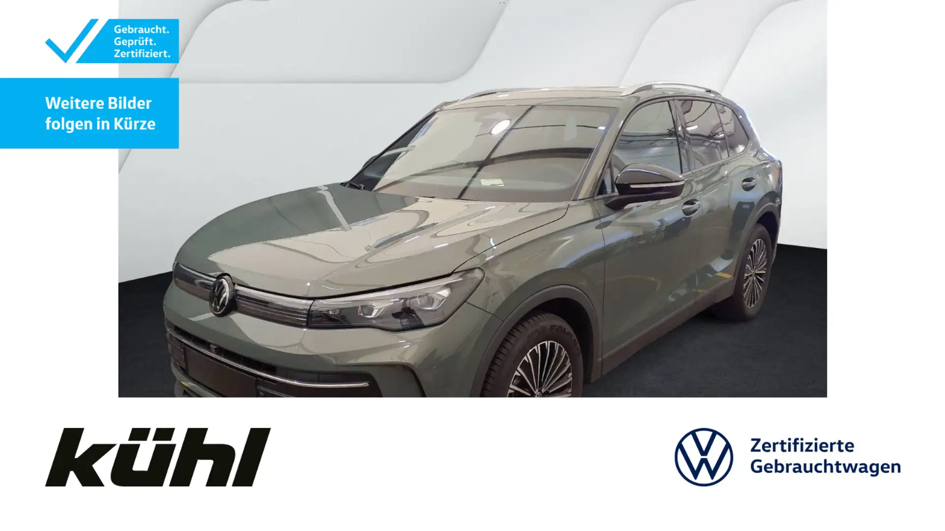 Volkswagen Tiguan 2.0 TDI DSG Goal IQ.Light/ACC/HuD/360°/Ap Grün - 1