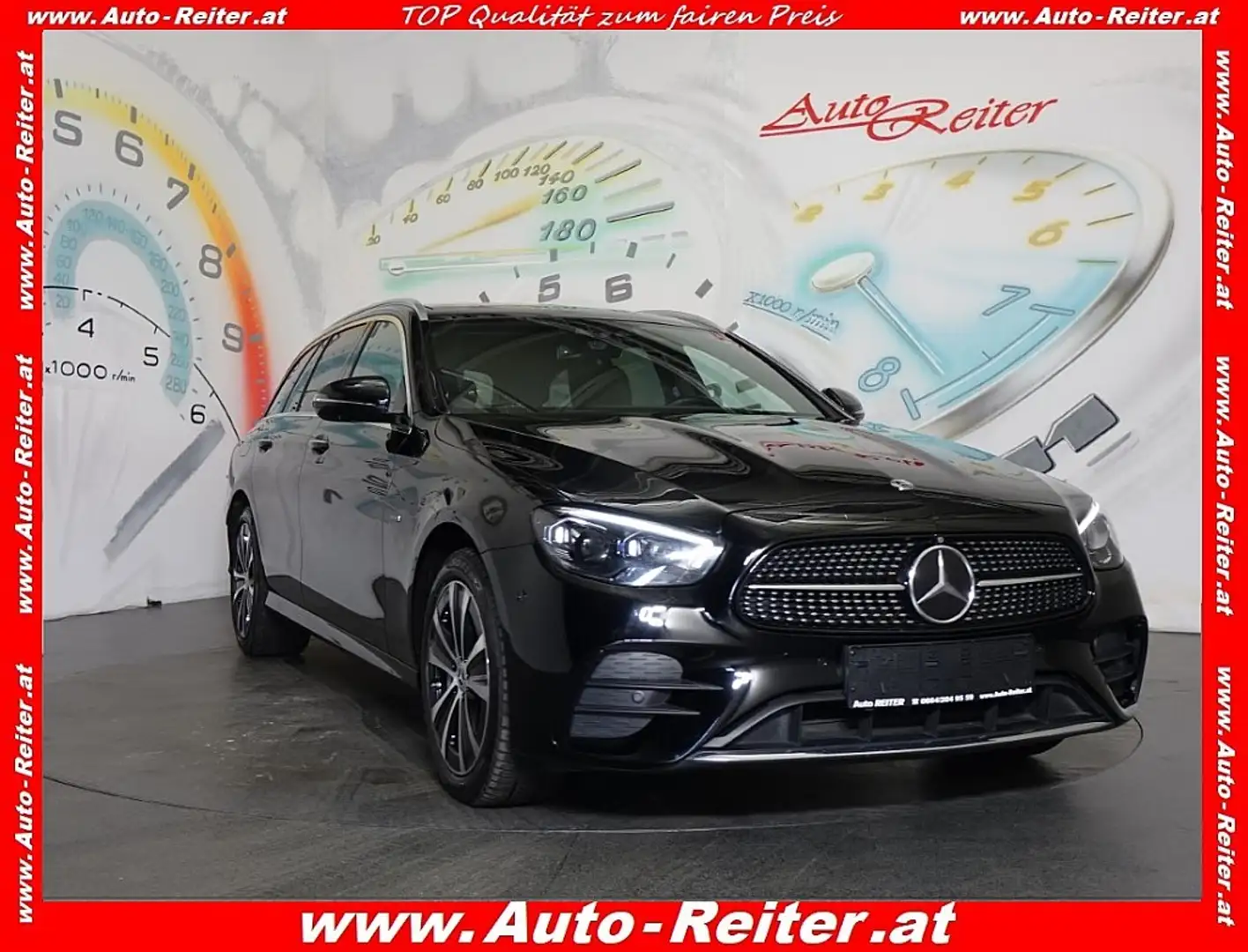 Mercedes-Benz E 300 de PHEV T 4Matic Aut. *AMG, HEAD-UP, LEDER* Schwarz - 1