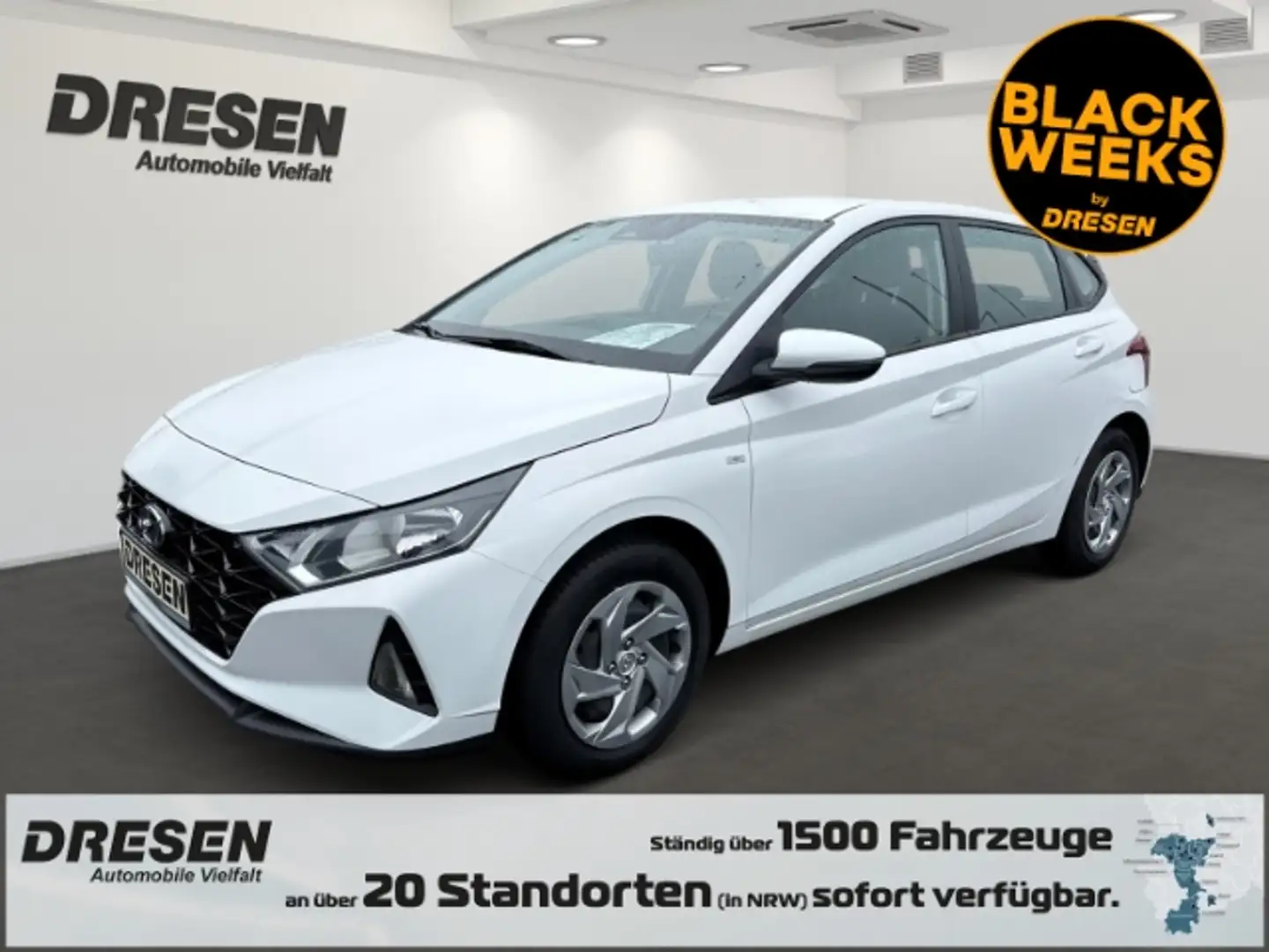 Hyundai i20 Select Klima Allwetter DAB Spurhalteass. Fernlicht Alb - 1