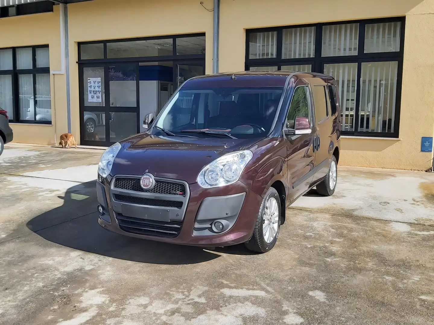 Fiat Doblo Doblo 1.6 mjt 16v Emotion Rosso - 2