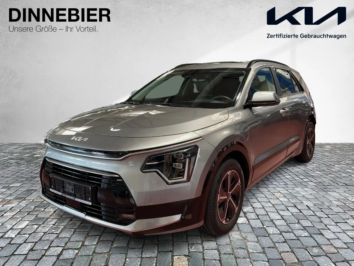 Kia Niro Spirit 1.6 PHEV Glasdach+LED+Navi+Kamera Grau - 2
