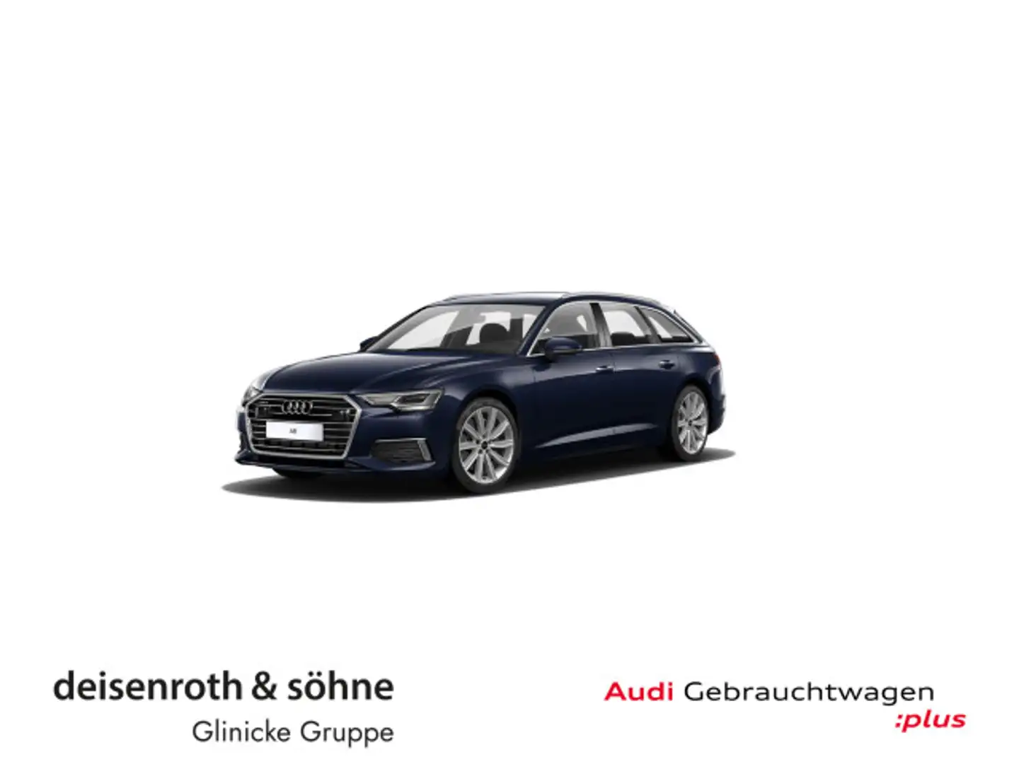 Audi A6 design 45 TDI qu Nav/Kam/Leder/ACC/PBox Blau - 1