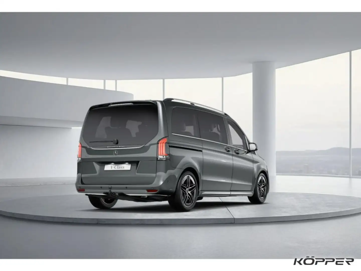 Mercedes-Benz V 300 d AMG K AHK Leder Distro Kamera Avantgarde Gris - 2