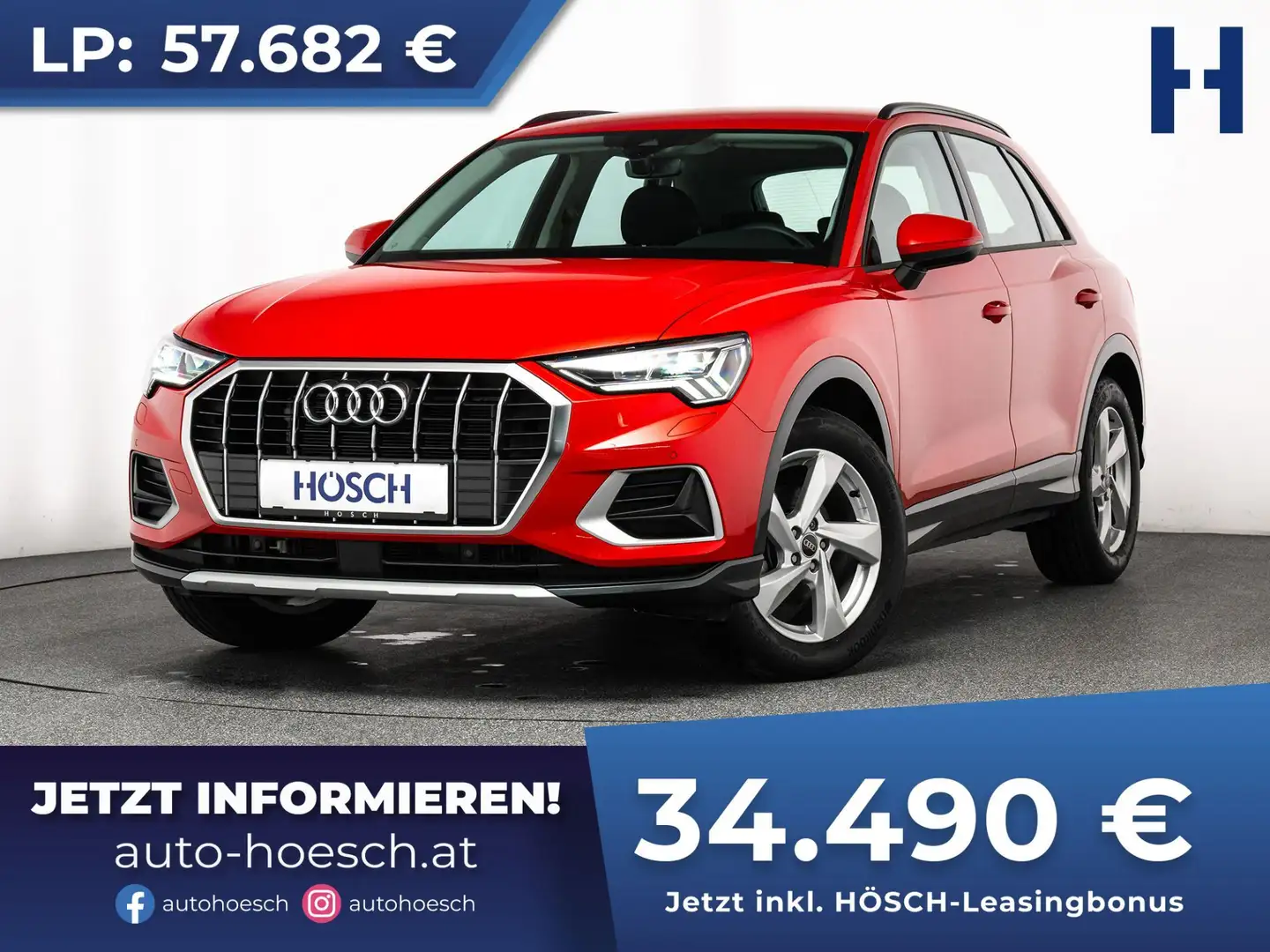 Audi Q3 35 TFSI advanced Aut. TOP EXTRAS GELEGENHEIT Rot - 1