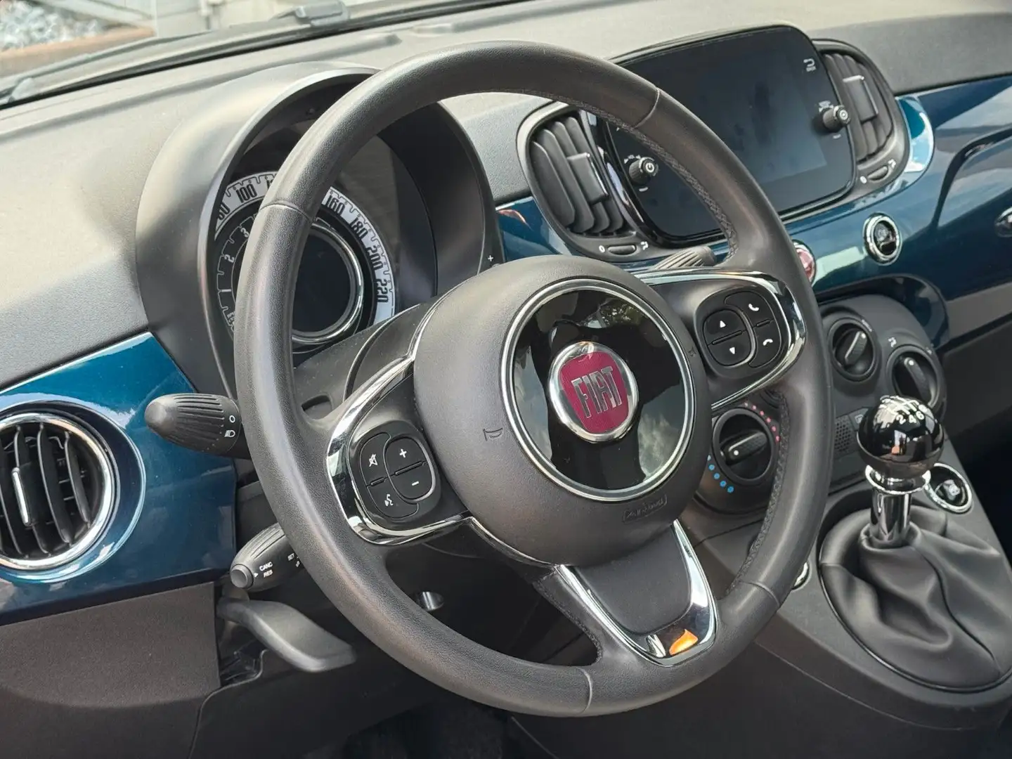 Fiat 500 DolceVita PANO PDC BT TEMP. KLIMA Bleu - 2