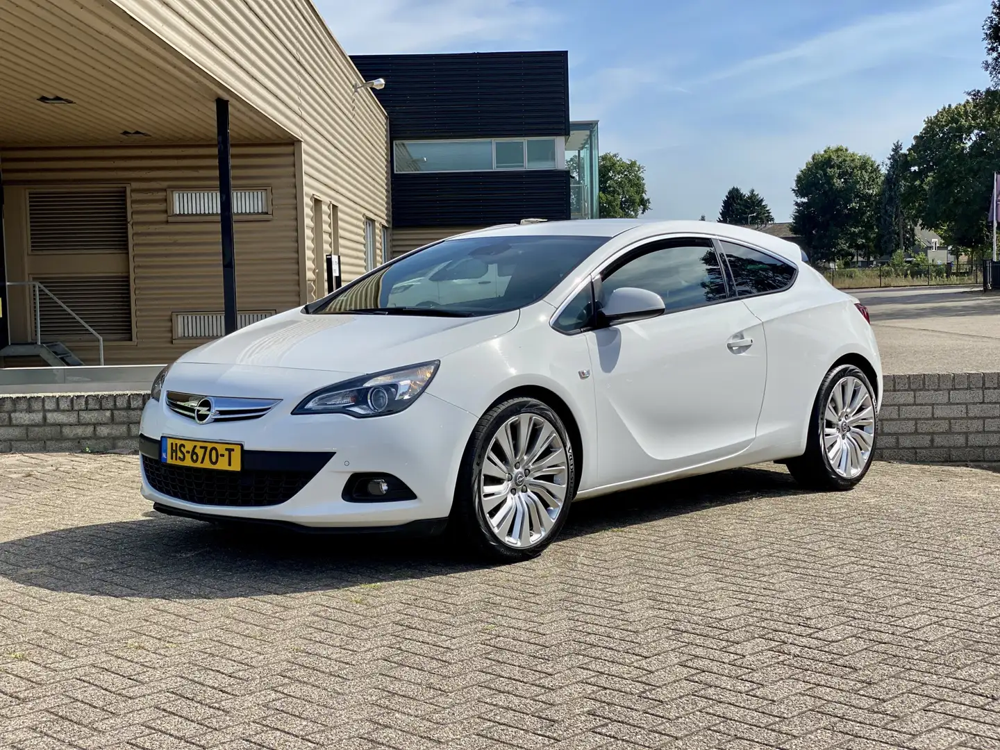 Opel Astra GTC 1.6 Turbo Sport 200PK [ 2e eig.dealer oh,20``l Wit - 1