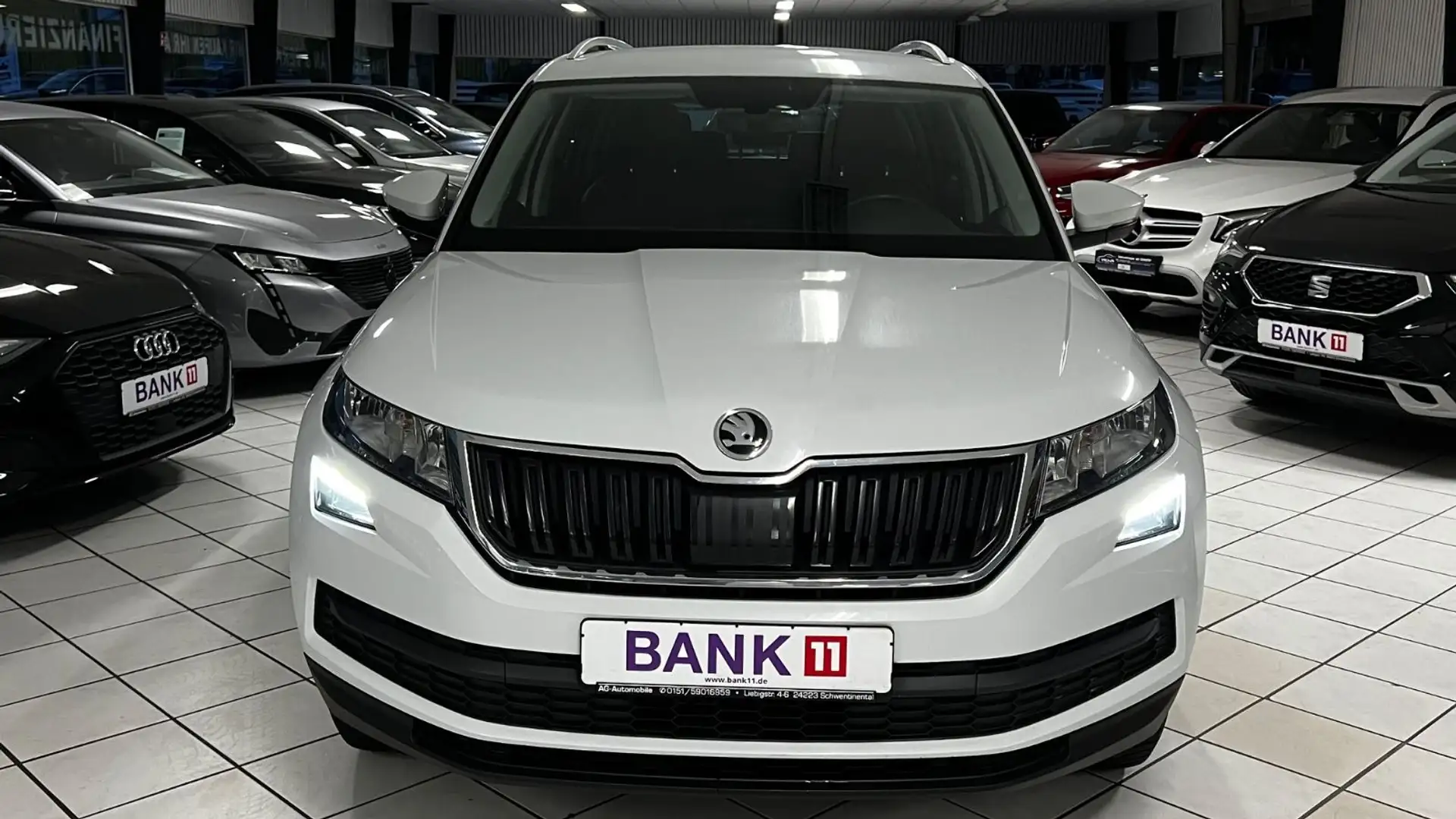 Skoda Kodiaq Ambition TÜV&AU neu&Garantie *7 SItzer* Blanc - 1