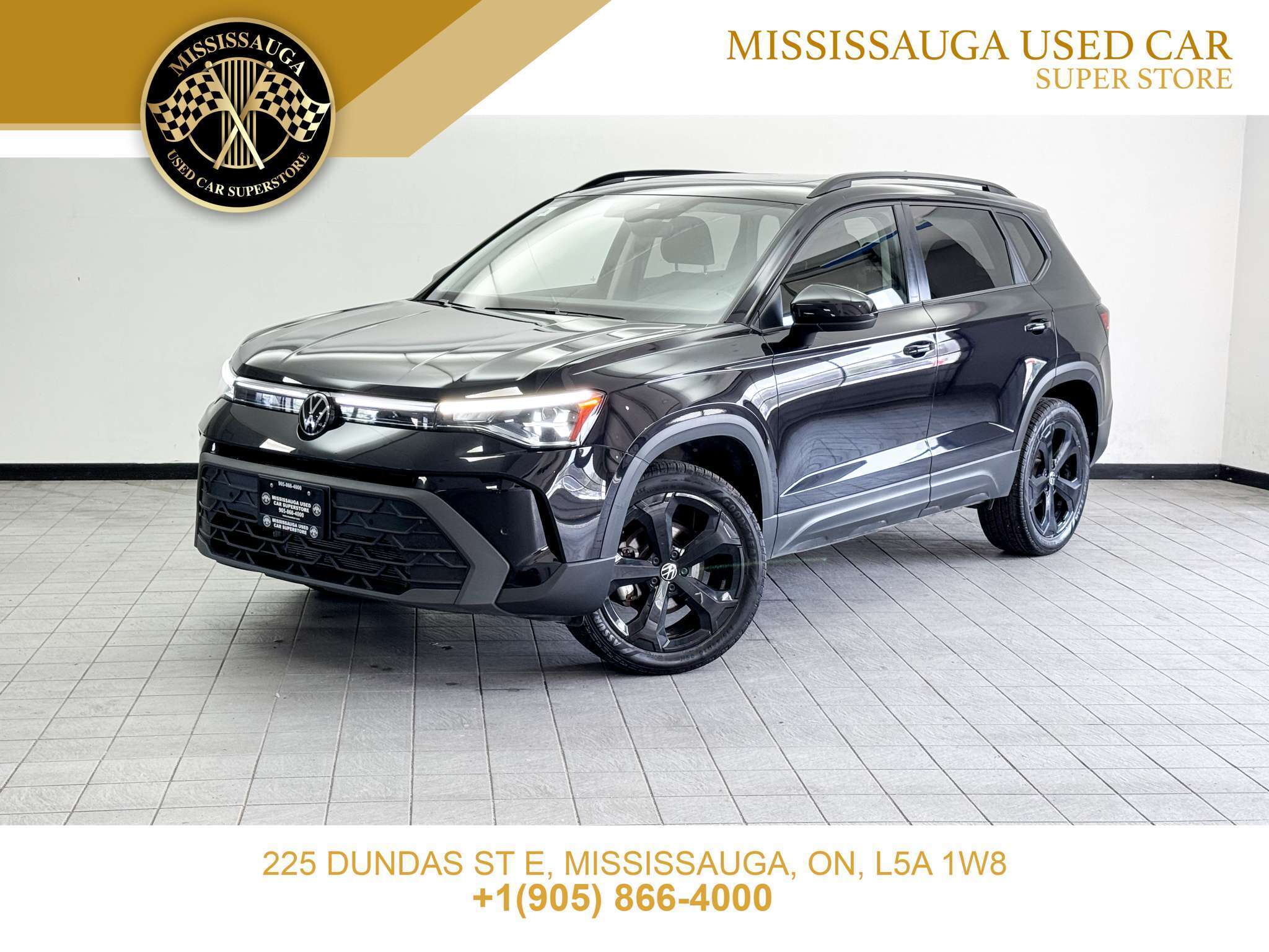 2025 Volkswagen Taos Black Edition | Digital Cock-Pit | PanoRoof | AWD