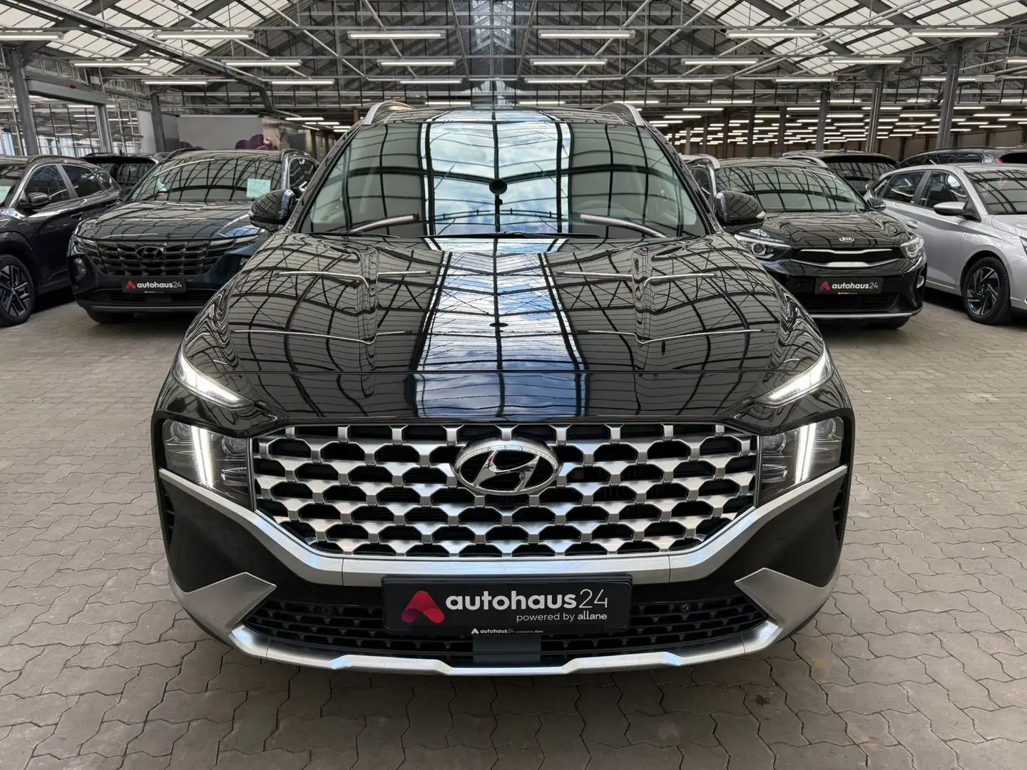 Hyundai SANTA FE 2.2 CRDi Prime 4WD|HeadUp|LED|Pano Schwarz - 2