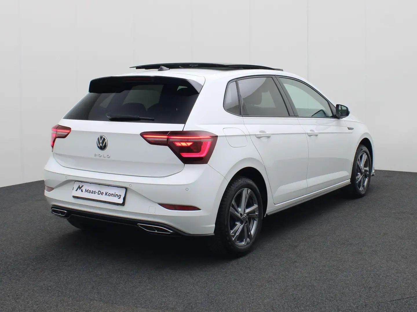 Volkswagen Polo 1.0TSI/95PK R-Line · Panoramadak · Navigatie · Cam Blanc - 2