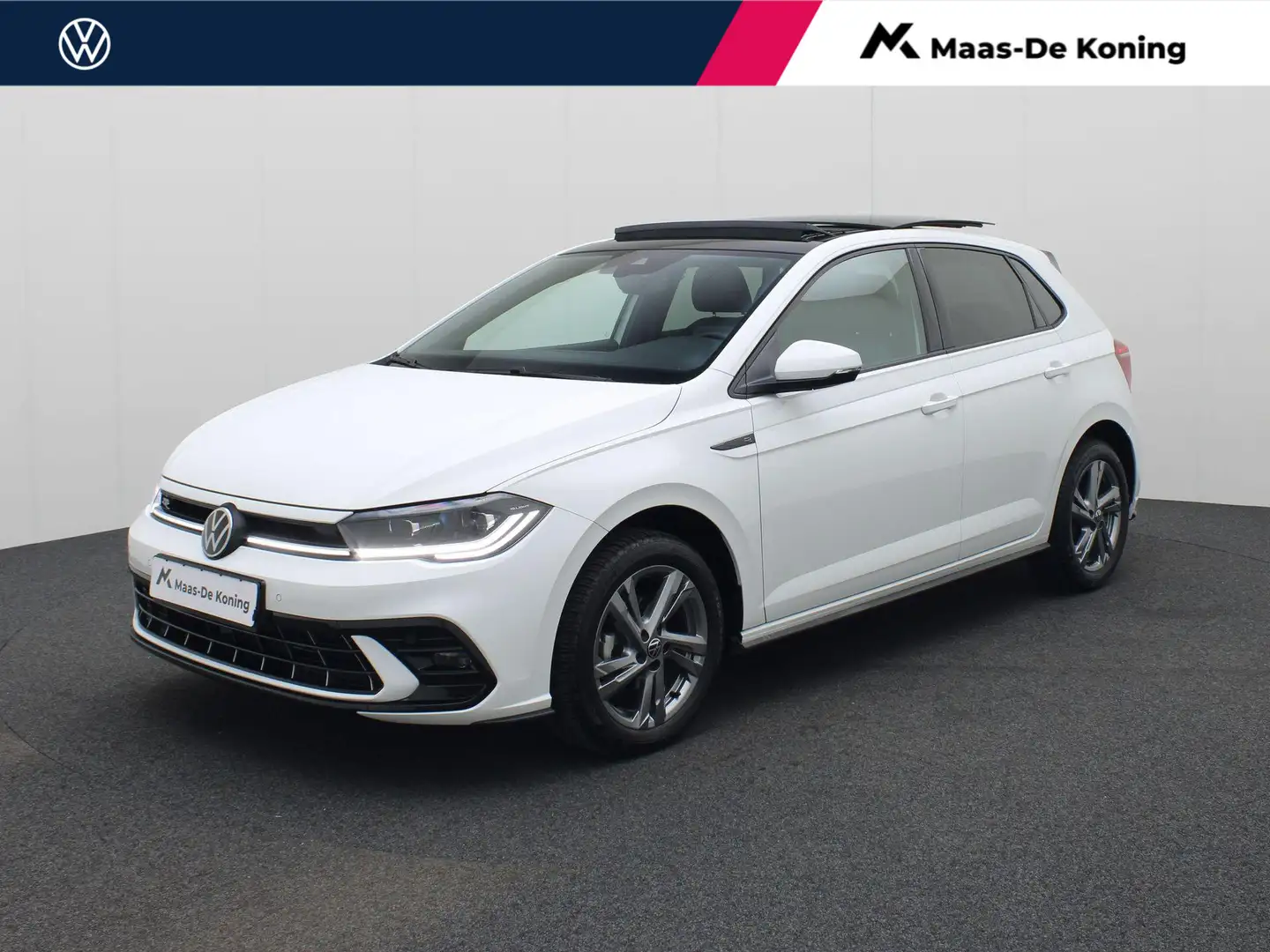 Volkswagen Polo 1.0TSI/95PK R-Line · Panoramadak · Navigatie · Cam Blanc - 1