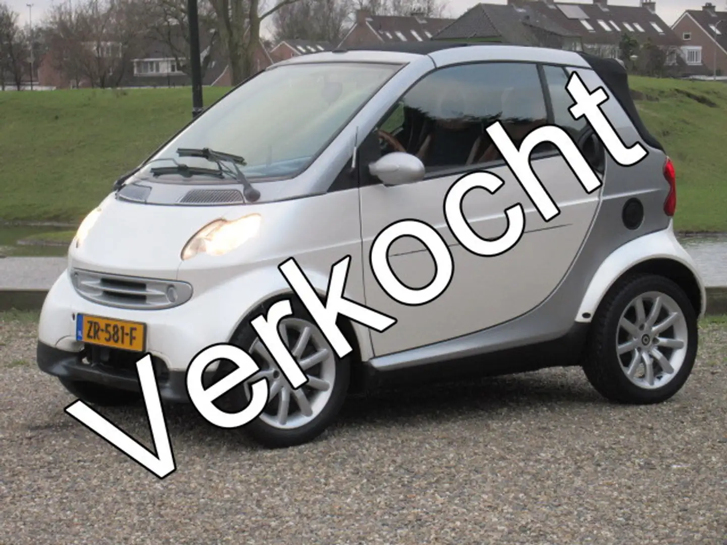 smart cabrio & passion - Airco - Leer Gris - 1