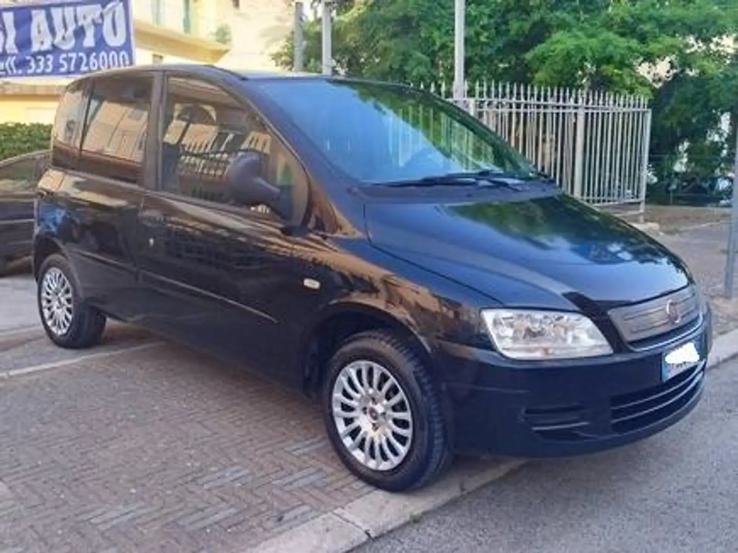 Fiat Multipla Multipla 1.6 16v natural power Dynamic Schwarz - 1