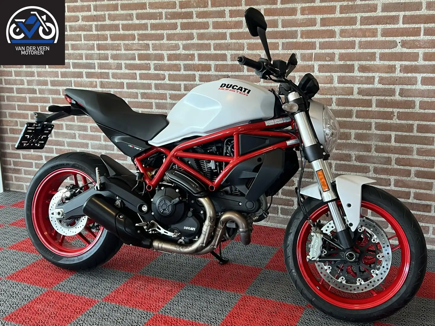 Ducati Monster 797 ABS Alb - 1