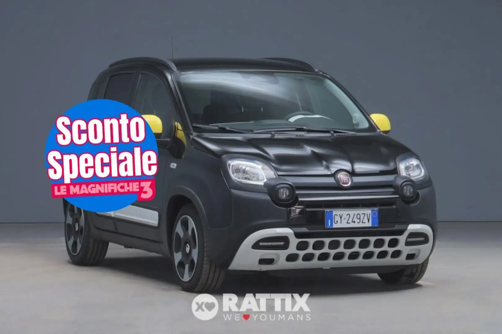 Fiat Panda Pandina 1.0 firefly hybrid 70CV Cross Noir - 1