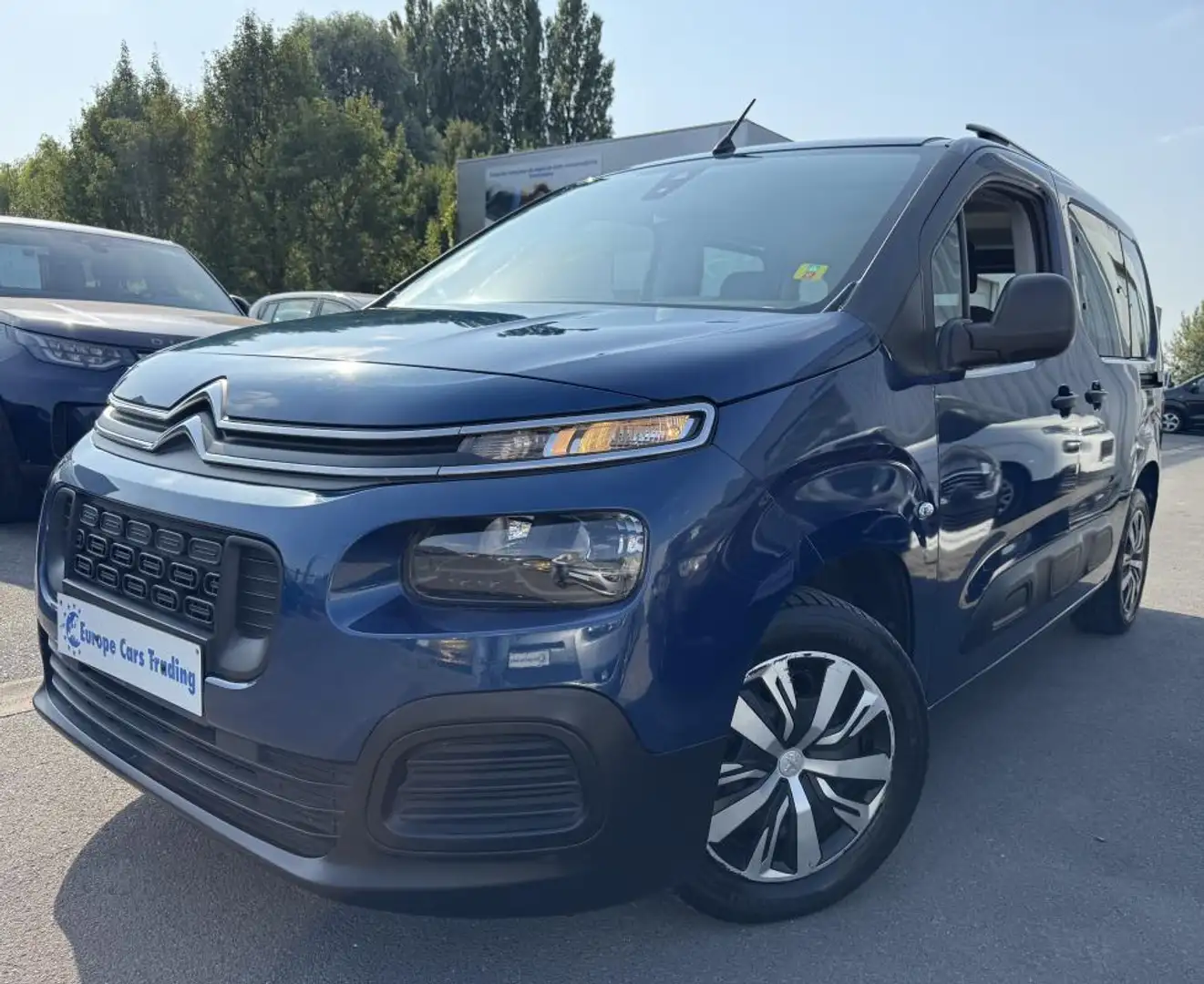 Citroen Berlingo 110 CH FEEL CARPLAY 1ÈRE MAIN 8256€ HT GAR 12M Blauw - 1