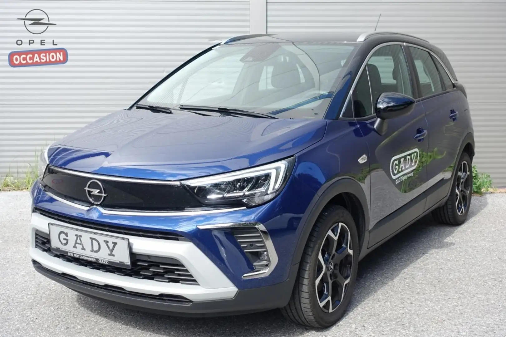 Opel Crossland 1,2 Turbo Business Bleu - 1