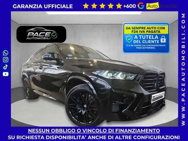 BMW X6 M 4.4 V8 COMPETITION BLACK PACK SKY MASSAGGIO CARBON