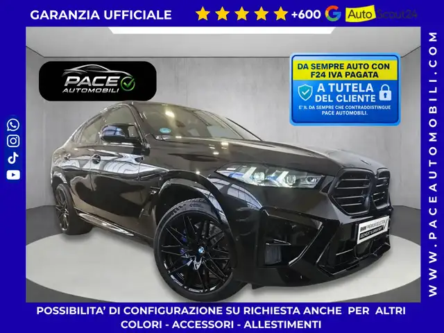 BMW X6 M 4.4 V8 COMPETITION BLACK PACK SKY MASSAGGIO CARBON