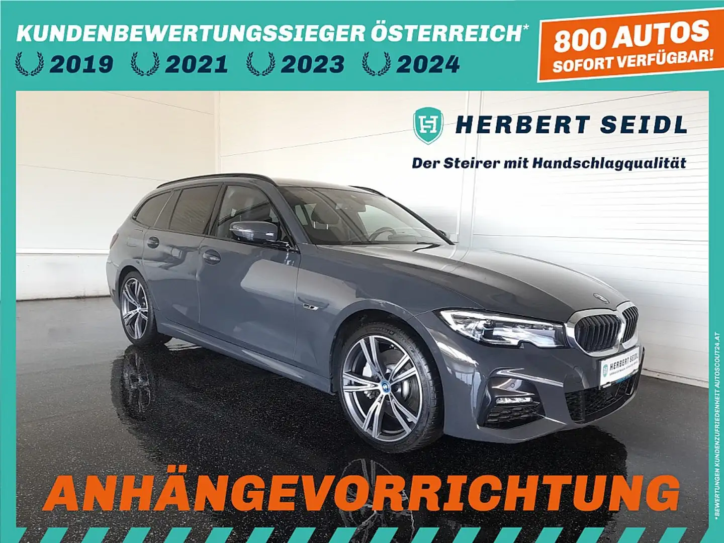 BMW 330 e Touring M-SPORT PHEV Aut. *LASER LED / INDIVI... Grau - 1