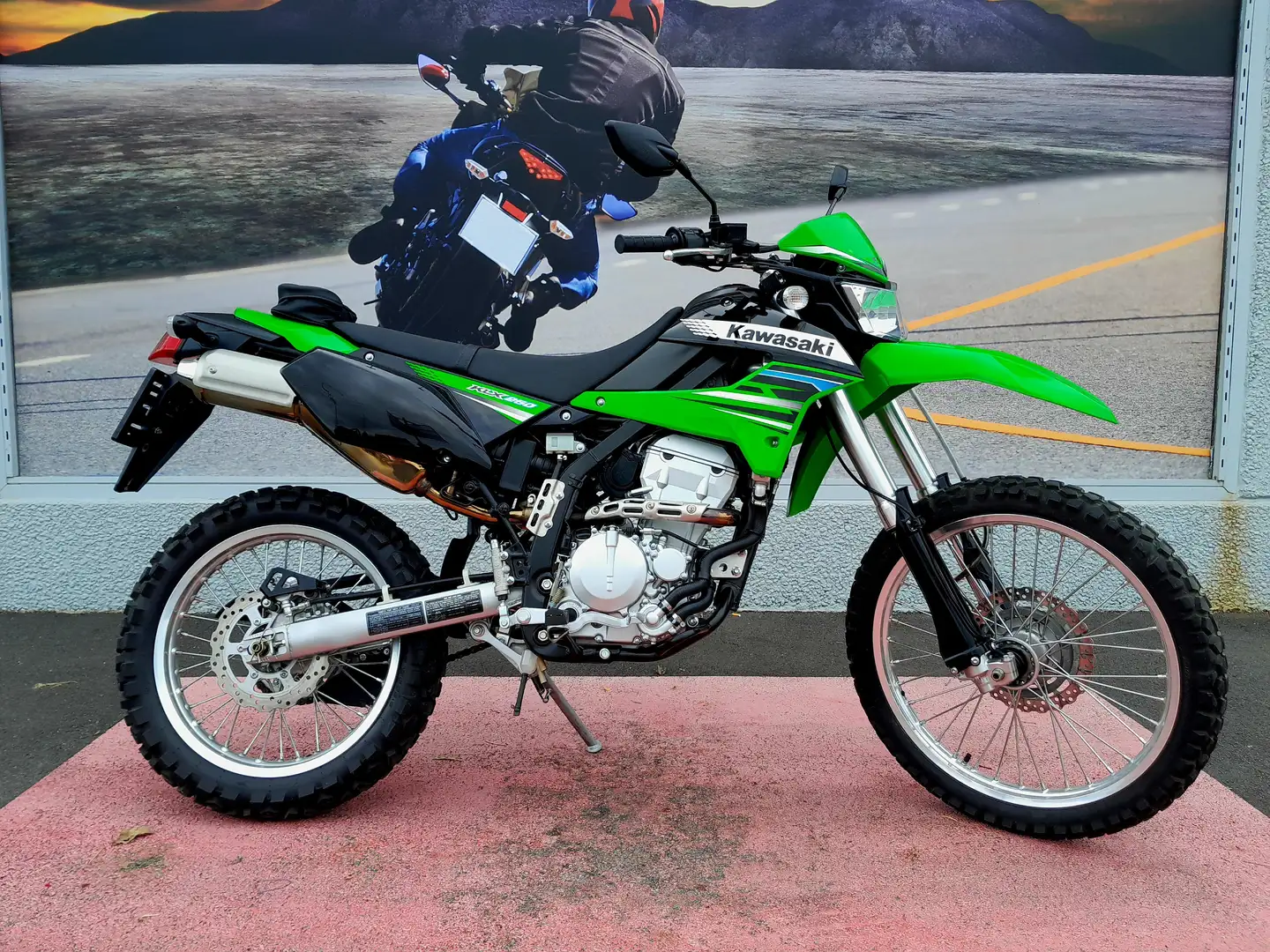 Kawasaki KLX 250 Zelená - 1