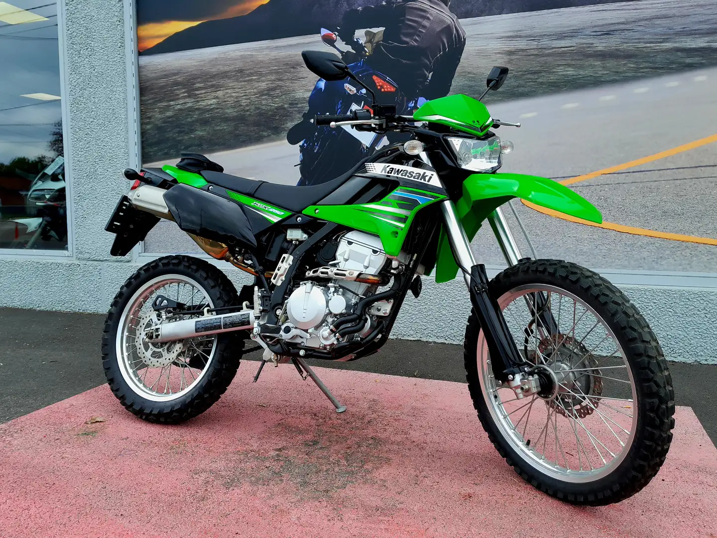 Kawasaki KLX 250 Zelená - 2